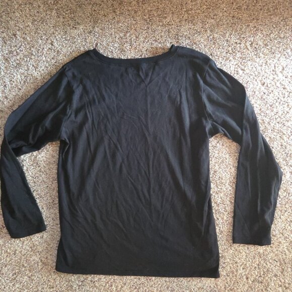 Size Large Momster Black Tee T Shirt Funny Halloween Gift Mom Life Fall - Picture 5 of 9